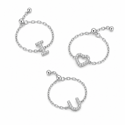I Love You Ring (Adjustable) - Women Rings Adjustable - Loville.co