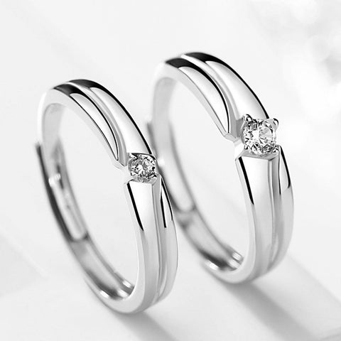 Admiralty Love Couple Rings (Adjustable) - Loville.co