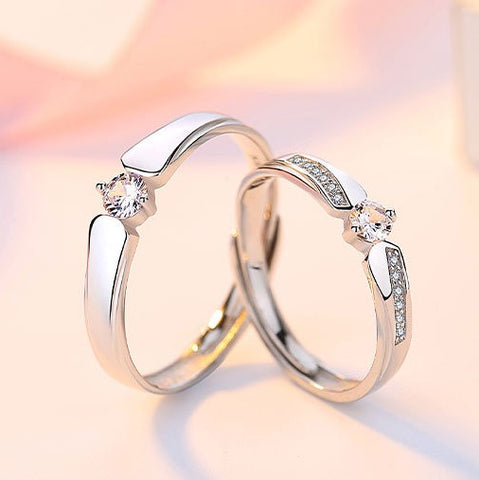 Daffodil Love Couple Rings (Adjustable) - Loville.co