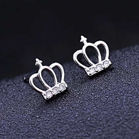 Princess Crown Earrings - Loville.co