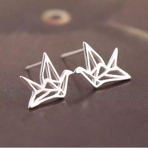 Crane Earrings