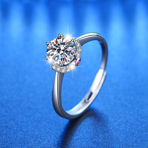 Adjustable discount diamond rings