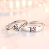 Zinna Love Couple Rings (Adjustable) - Loville.co