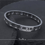 Romana Silver Cuff bangle - Loville.co