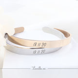 Cherish Couple Cuff Bangle