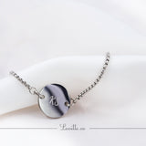 Luna Round Charm Bracelet
