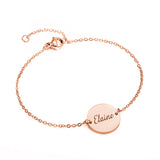 Connie Round Charm Bracelet