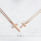 Cross Couple Necklace