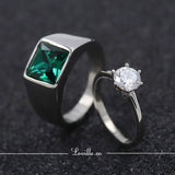 Futurist Love Band (Emerald Green)