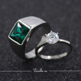 Futurist Love Band (Emerald Green)