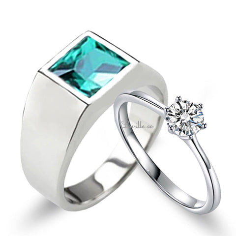 Futurist Love Band (Emerald Green)