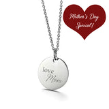 Love Mom Necklace (Mother's Day Special) - Loville.co
