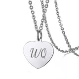 Beau Love Heart Engravable Necklace - Loville.co