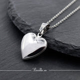Aria Heart Locket Necklace