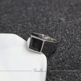 (Onyx Black) Futurist Ring - Loville.co