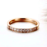 (Rose Gold) Yumie Engagement Ring - Loville.co