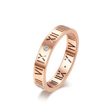 (Rose Gold) Roman Ring - Loville.co