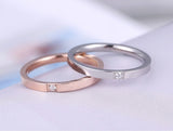 (Rose Gold) Ally Engagement Ring - Loville.co