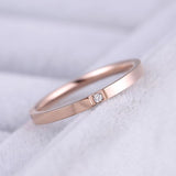 (Rose Gold) Ally Engagement Ring - Loville.co
