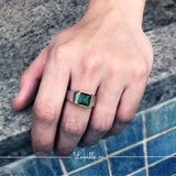 (Emerald Green) Futurist Ring - Loville.co