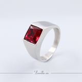 (Ruby Red) Futurist Ring - Loville.co