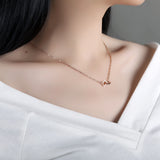 Roman Love Interlock Necklace - Loville.co