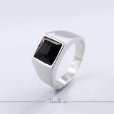 (Onyx Black) Futurist Ring - Loville.co