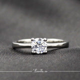 Elora Solitaire Engagement Ring - Loville.co