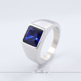 (Sapphire Blue) Futurist Ring - Loville.co