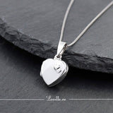 Heart to Heart Locket Engravable Necklace - Loville.co